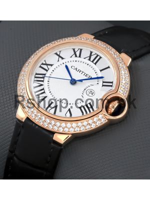 Cartier Ballon Bleu Unisex Diamond Watch  Price in Pakistan