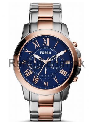 Fossil Two-Tone Fossil Grant Chronograph Stainless Steel Watch FS5024   (Same as Original) Price in Pakistan
