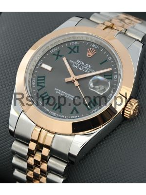 Rolex Datejust Steel Everose Gold Slate Dial Jubilee Watch Price in Pakistan