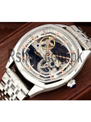 Cartier Transparent Dial Wrist Watch Price in Pakistan