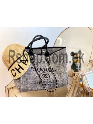 Chanel Canvas Deauville Tote Bag ( High Quality ) Price in Pakistan