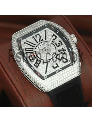 Franck Muller Vanguard Full Diamond Men's Watch Price in Pakistan
