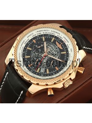Breitling Bentley B05 Unitime World Time Chronograph Watch 