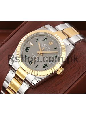 Rolex Datejust II Grey Roman Dial Watch Price in Pakistan