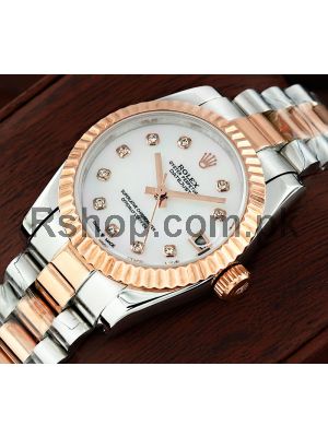 Rolex Lady-Datejust MOP Diamond Dial Watch Price in Pakistan