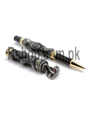 Antique Jinhao Snake Rollerball Pen Grey Black Cobra 3d Pattern Collection Pen Price in Pakistan