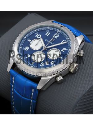 Breitling Aviator 8 Blue Chronograph Watch Price in Pakistan