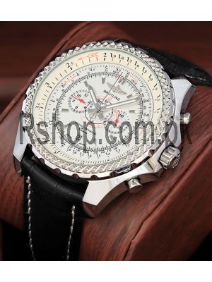 Breitling Bentley Super Sports White Dial Watch Price in Pakistan