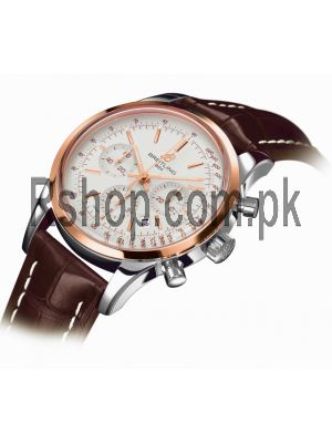 Breitling Transocean Chronograph Two Tone Watch Price in Pakistan