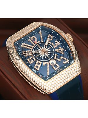 Franck Muller Vanguard Yachting Diamond Watch Price in Pakistan