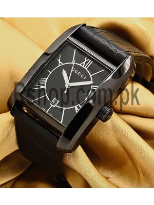 Gucci Black Strap Watch Price in Pakistan