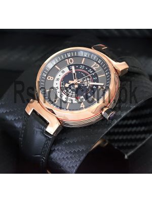 Louis Vuitton Tambour Graphite GMT Rose Gold Tone Watch Price in Pakistan