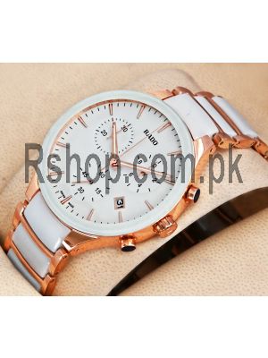 Rado Centrix Jubile White Ceramic Watch Price in Pakistan