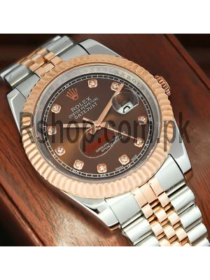 Rolex Datejust Chocolate Dial Watch 2021 Price in Pakistan