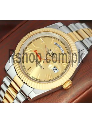 Rolex Day-Date Champagne Dial Men's Watch 2021 Price in Pakistan