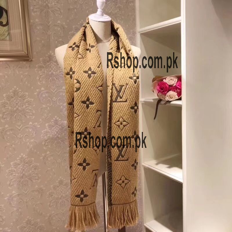 Cashmere Louis Vuitton Scarves - Taj Mehal handicrafts - Pakistan